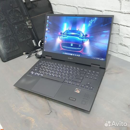 Игровой HP Omen 15 RTX2060 6GB/144Гц/16GB