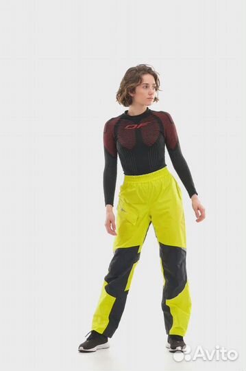 Штаны - дождевик. EVO yellow (мембрана) унисекс