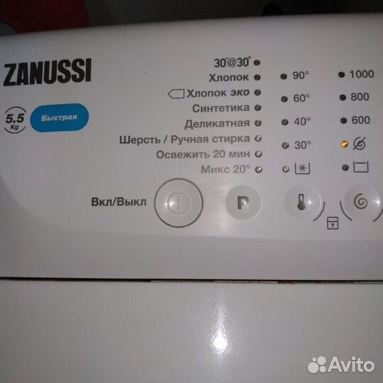 Новая Zanussi ZWY 50924 WI на 5,5кг
