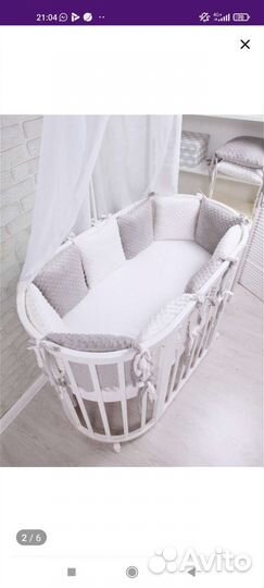 Бортики в кроватку