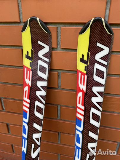 Горные лыжи детские Salomon 120см комплект