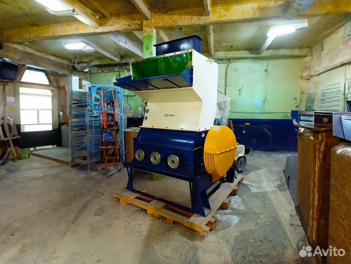 Мощная дробилка для пластика 30квт
