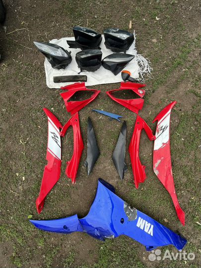 Пластик на yamaha r6