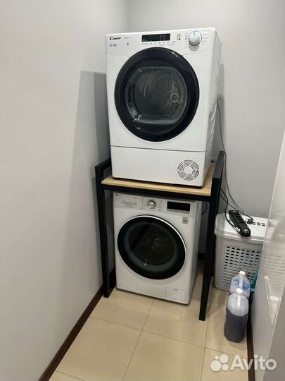 Стеллаж/подставка для стиральной/сушильной машины