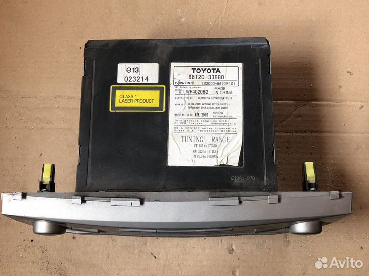 Toyota camry 40 магнитола