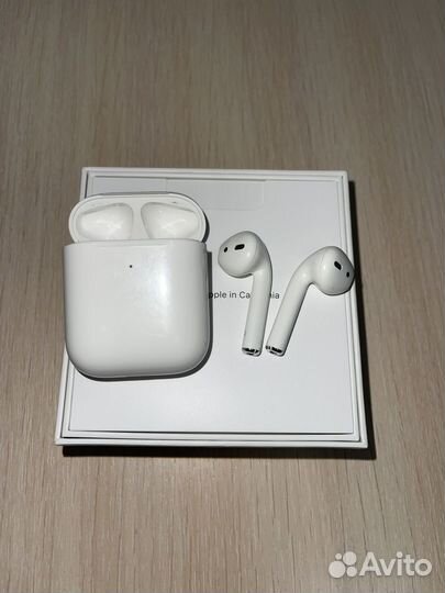 Наушники apple airpods 2 wireless