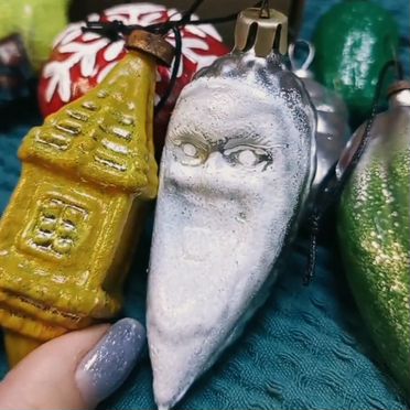 Елочные игрушки СССР