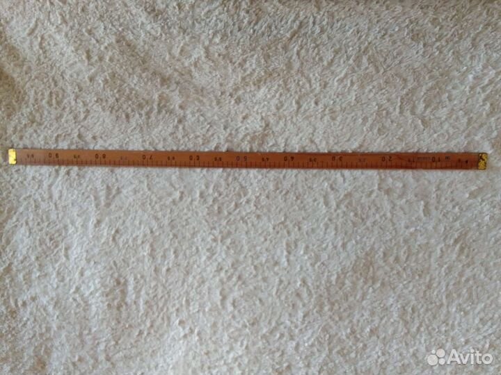 Метр деревянный портновский