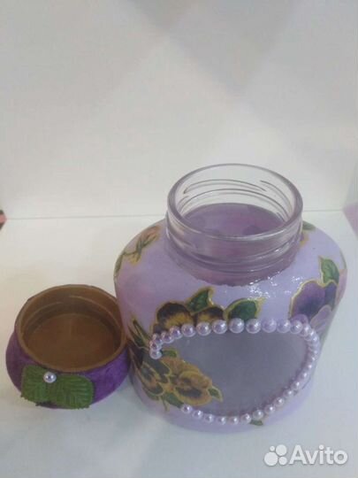 Банка декупаж