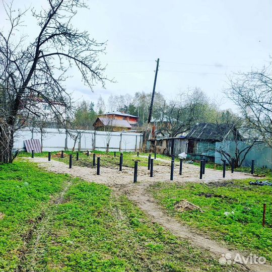 Винтовые сваи полный комплект