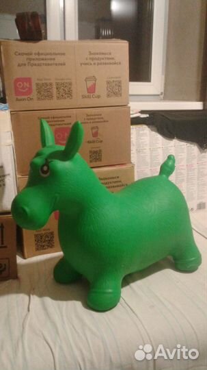 Прыгуны ослик и мяч