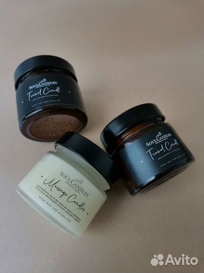 Массажные свечи, свечи в кокосе