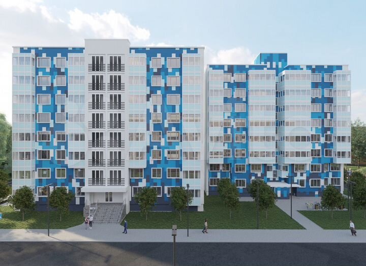 2-к. квартира, 48,6 м², 7/8 эт.