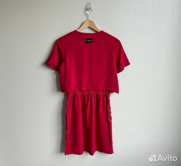 Calvin Klein вискозное платье Xs