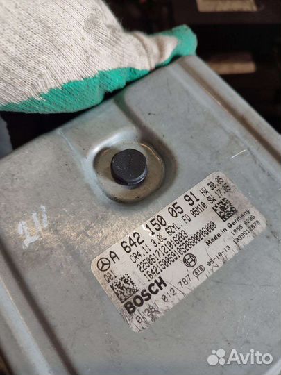 Блок управления двигателем мл164