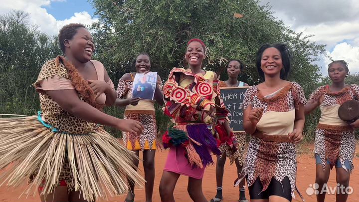 Поздравление из Африки, Привет из Африки