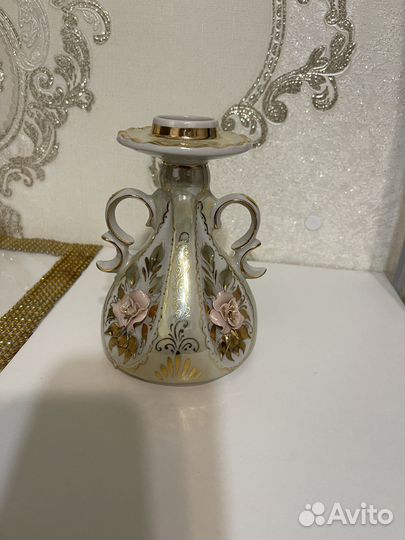 Подсвечник фарфоровый новый