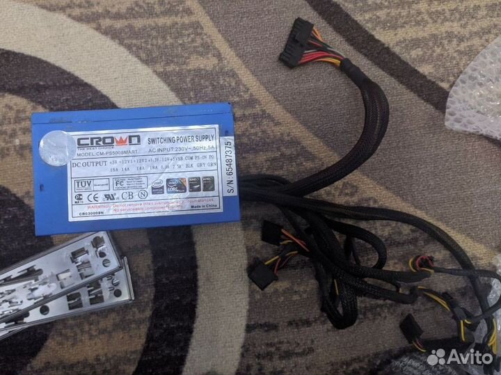 Блок питания Crown 500w
