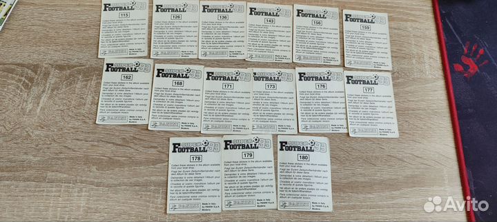 Карточки panini