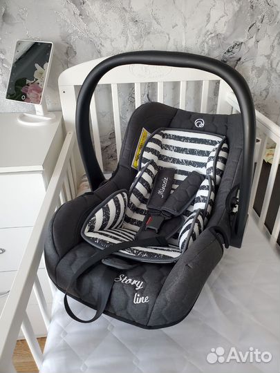 Автолюлька автокресло до 9кг