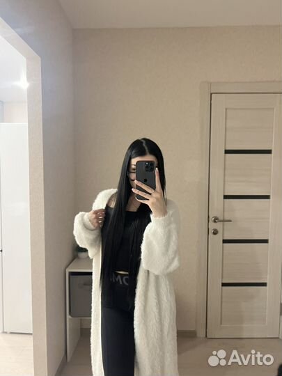 Кардиган женский длинный