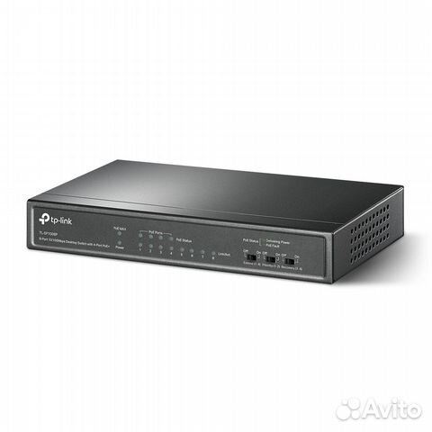 8-ми портовый коммутатор с 4 PoE портами TP-Link S
