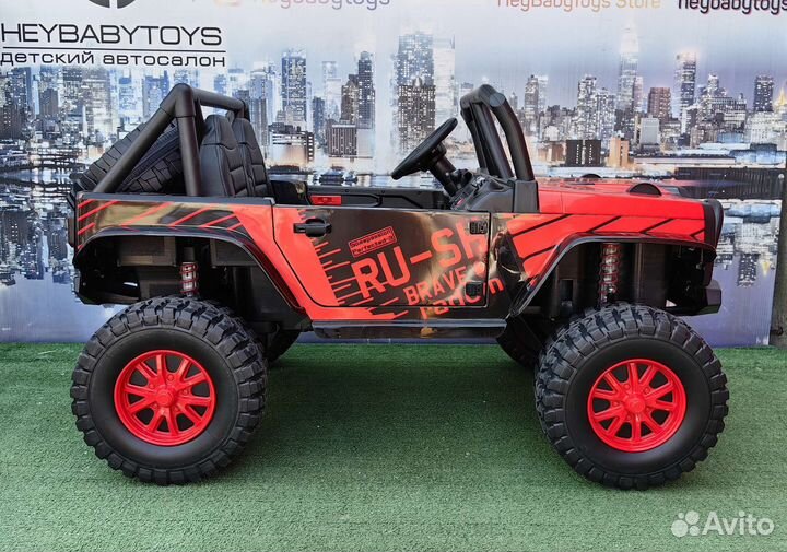 Детский внедорожник 24 вольта