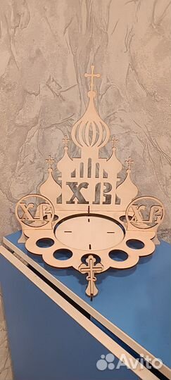 Подставка для куличей и яиц к Пасхе