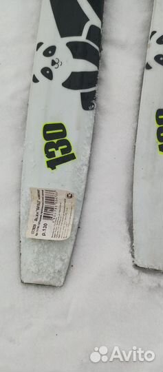 Лыжи детские 130 комплект