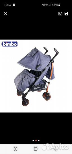 Прогулочная коляска новая