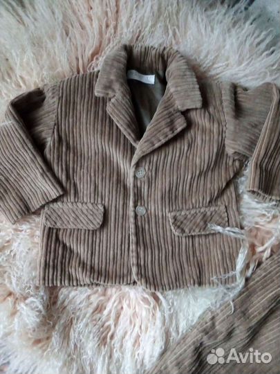 Костюм на мальчика вельветовый праздничный на год