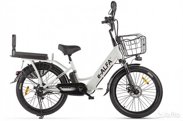 Велогибрид Eltreco Green City E-alfa Fat