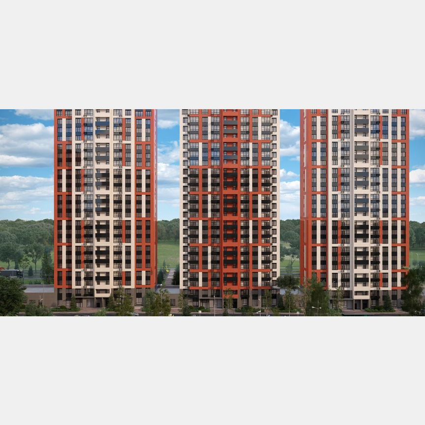 2-к. квартира, 57,1 м², 5/24 эт.