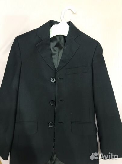 Пиджак школьный для мальчика 134
