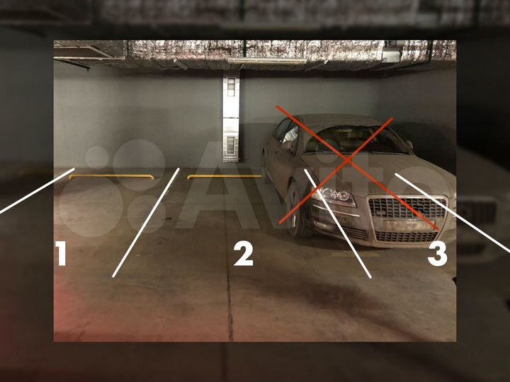 Машиноместо, 15 м²