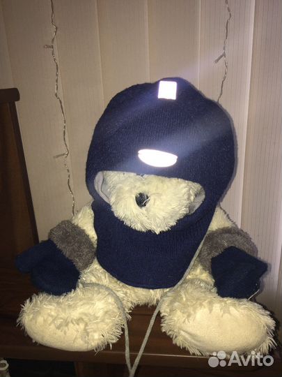 Шапка шлем trango и варежки