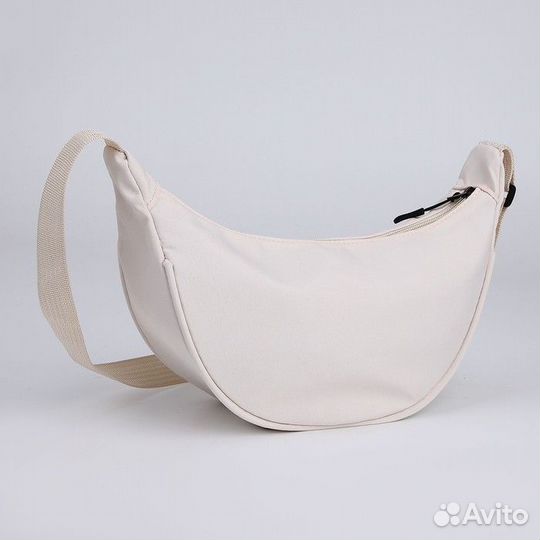 2 шт. Сумка женская из текстиля, 30х17х6 см, бежевый цвет