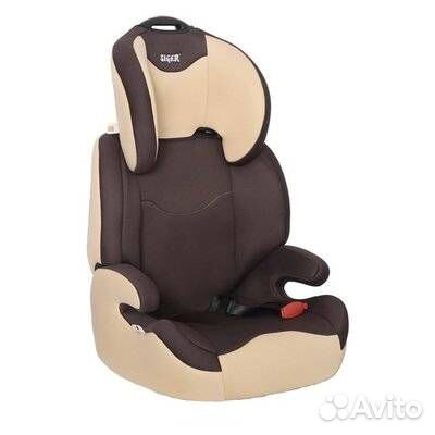 Автокресло 15-36кг Siger Bera Коричневый