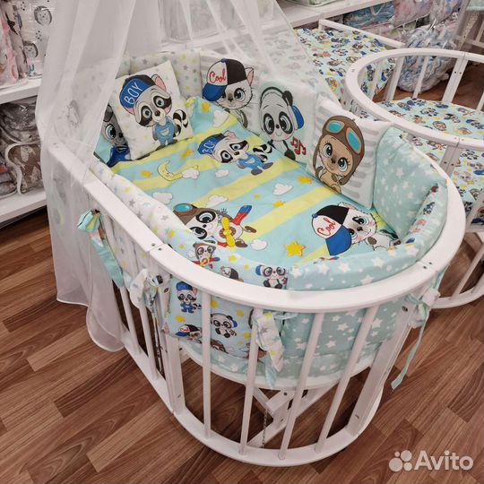 Набор в кровать для новорожденных