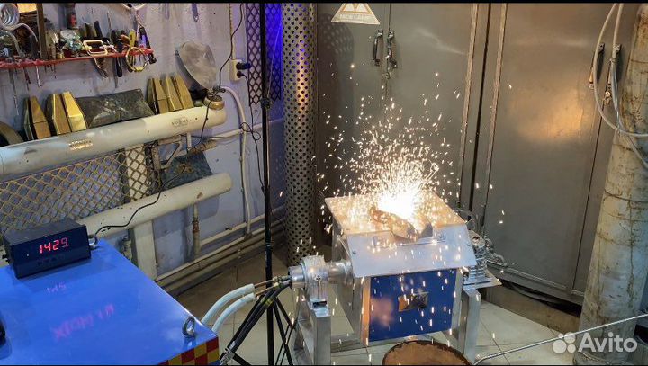 Индукционная печь 1650 С