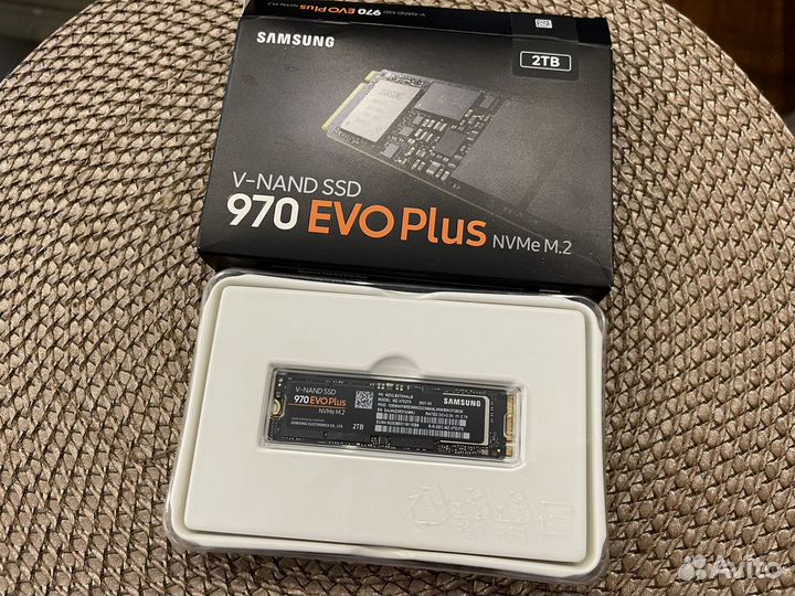 Samsung 970 evo plus 2 tb SSD m2 nvme