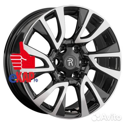 Replay 7,5x18/6x139,7 ET25 D106,1 TY412 BKF (пш)