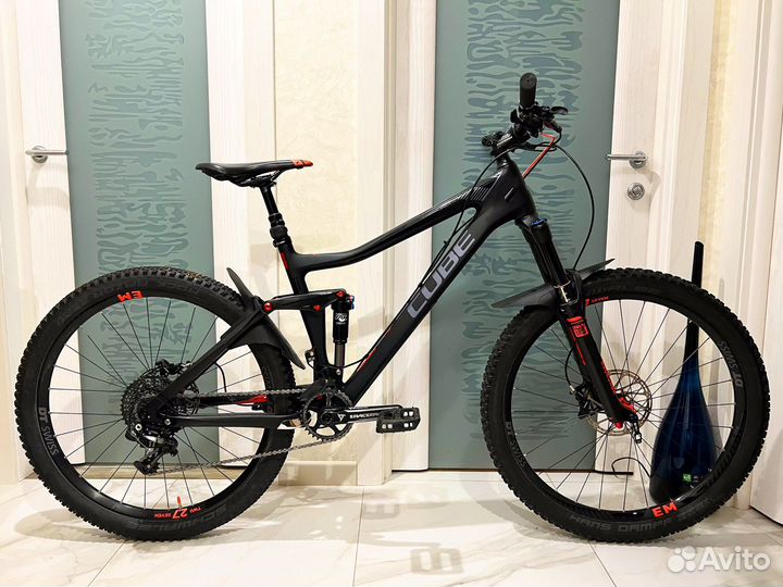 Карбоновый двухподвес Cube Stereo 150 Super HPC