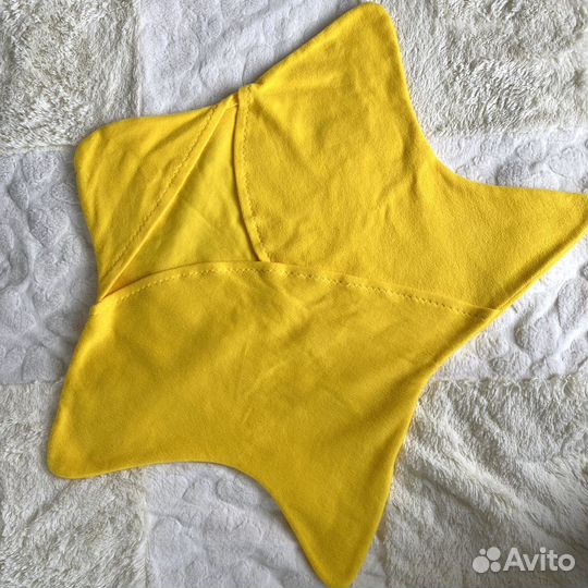 Плед конверт звезда детский флисовый