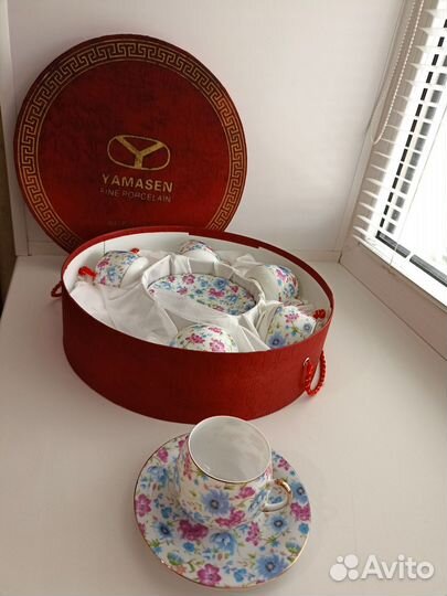 Кофейный набор фарфор