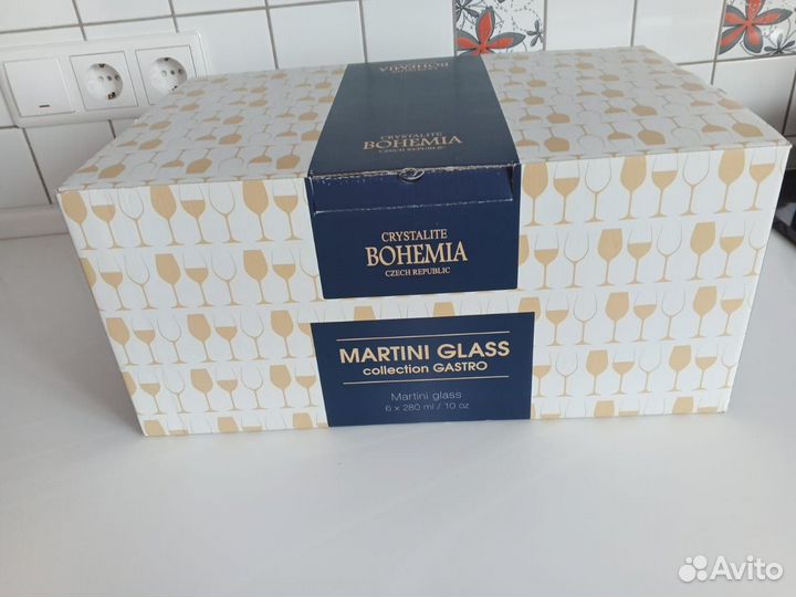 Набор бокалов для Мартини