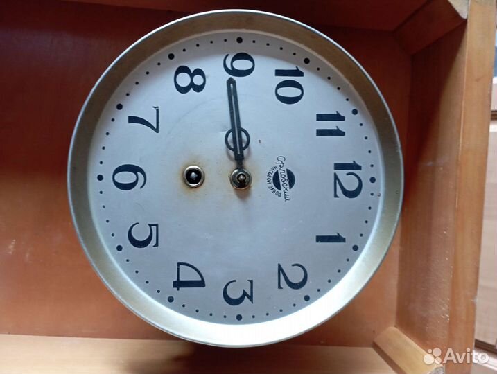 Часы настенные орловский часовой завод
