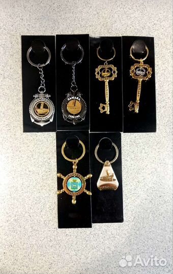 Брелки самара металлические