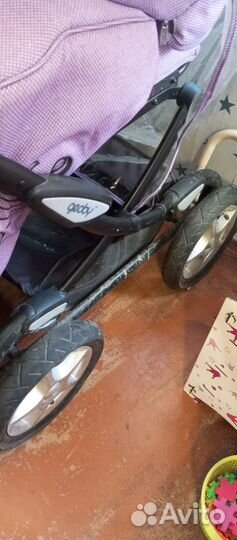 Детская коляска с колесами бу