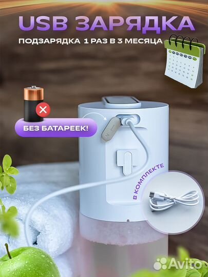 Дозатор сенсорный для ванной и кухни с usb